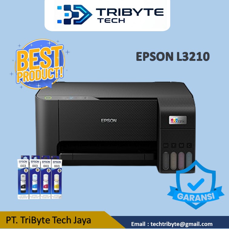 Printer EPSON L3210 Untuk Notaris/ PPAT (A3 LIPAT) PRINT SCAN COPY
